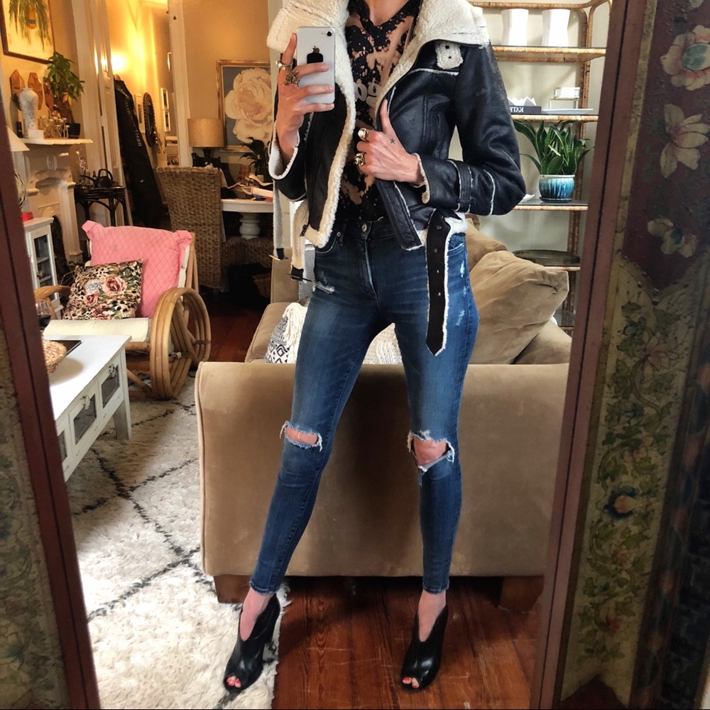 rare aviator jacket